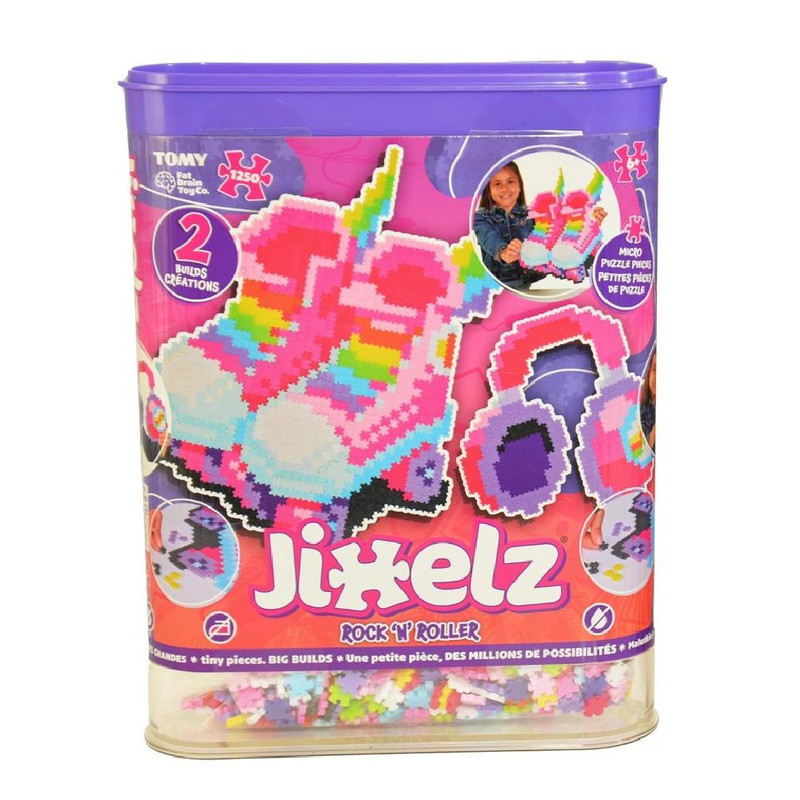 Fat Brain Toys - Jixelz Rock 'n' Roller Puzzle Set - 1250 Pcs
