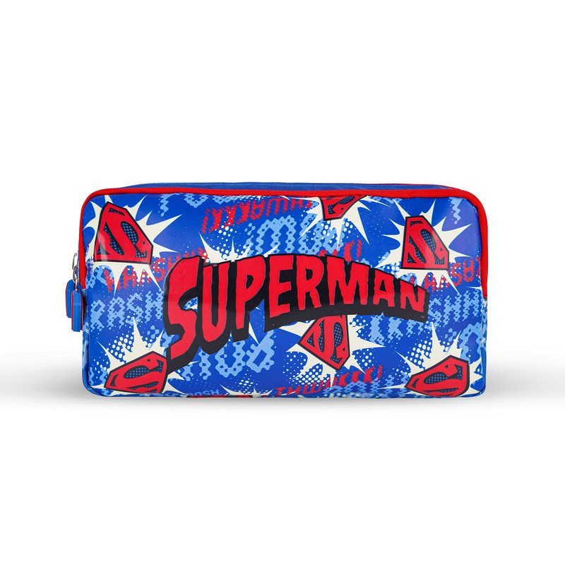 Warner Bros. - Superman Man of Tomorrow Pencil Case With 2 Compartment