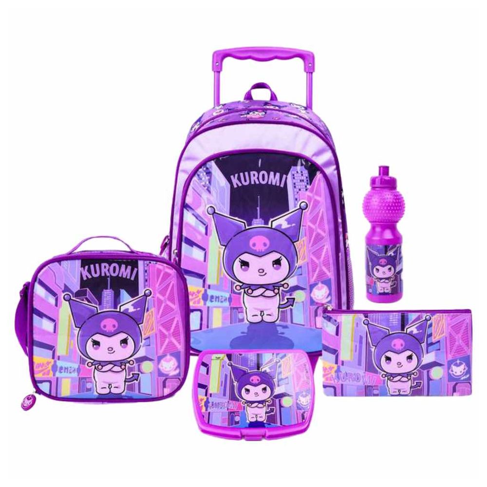 Sanrio - 5-In-1 Kuromi Ambition Trolley Box Set - 16-Inch