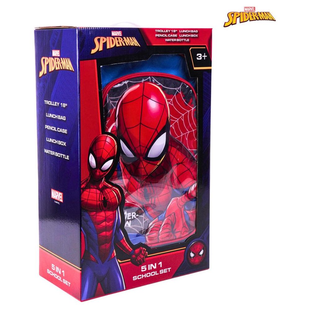 Marvel - 5-In-1 Spider-Man Spidey To The Rescue Trolley Box Set - 18-Inch