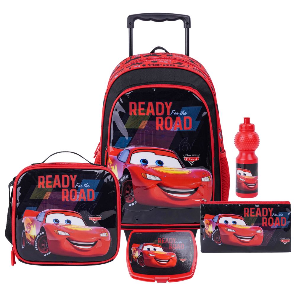 Disney - 5-In-1 Cars LMQ 95 Trolley Set - 18-Inch