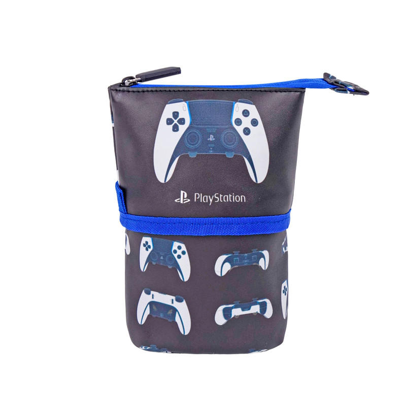 Sony - Playstation Controllers Pencil Case - Black