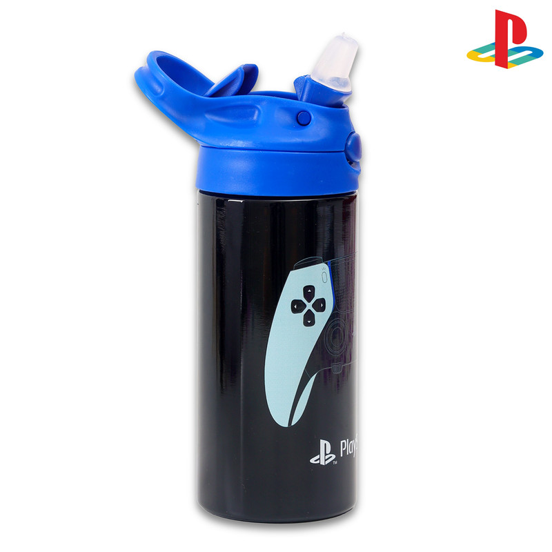 Sony - Stainless Steel Water Bottle - PlayStation Controllers - 400 ml