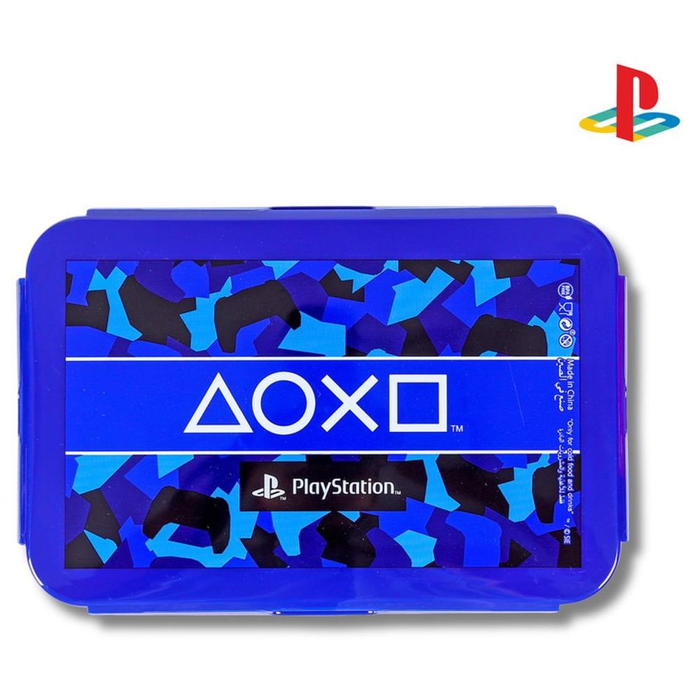 Sony - 3 Removable Compartments Playstation Play In Camo Lunch Box