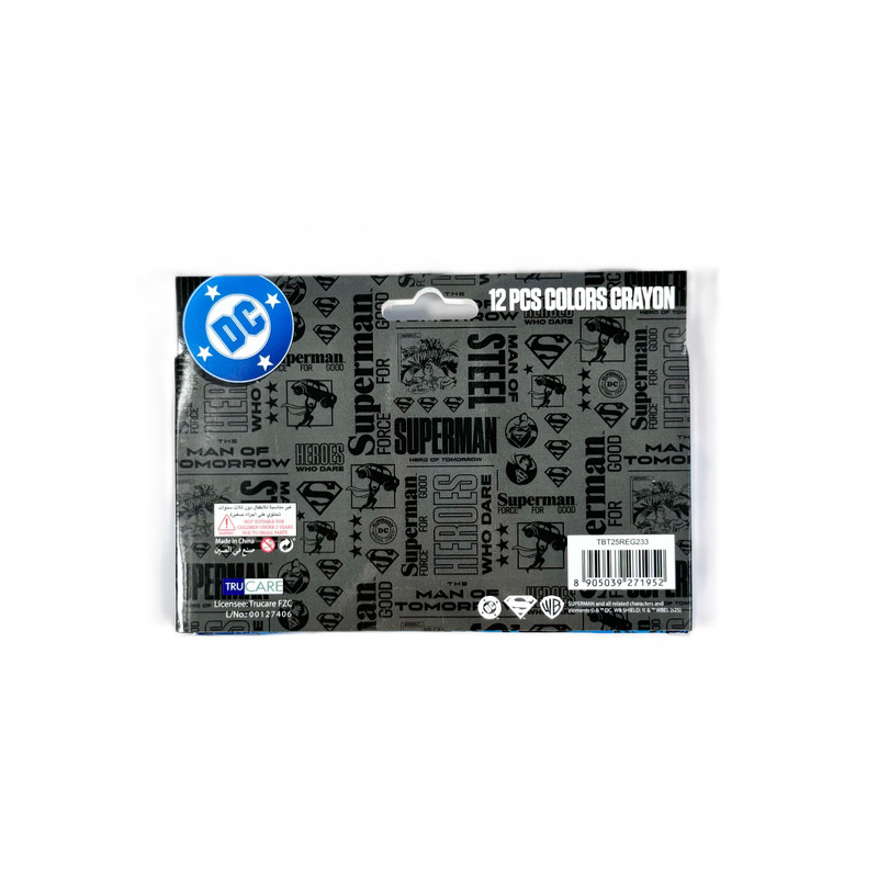 وارنر برذرز - أقلام تلوين سوبرمان الخارقة - ١٢ قلمًا