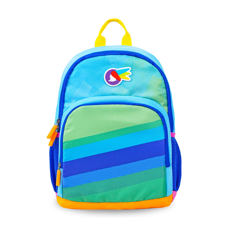 تروكير - شنطة ظهر موتو ستروكس 14 إنش - أزرق وأخضر