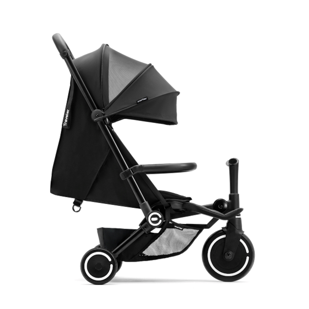 Smartrike - Traveler Stroller - Onyx Black