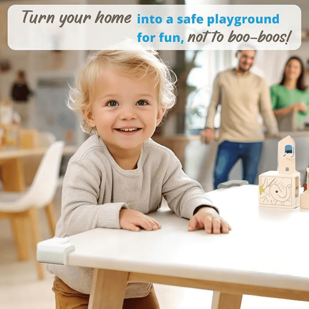 Nurtur - Safety Table Corners - Pack Of 4 - Off White