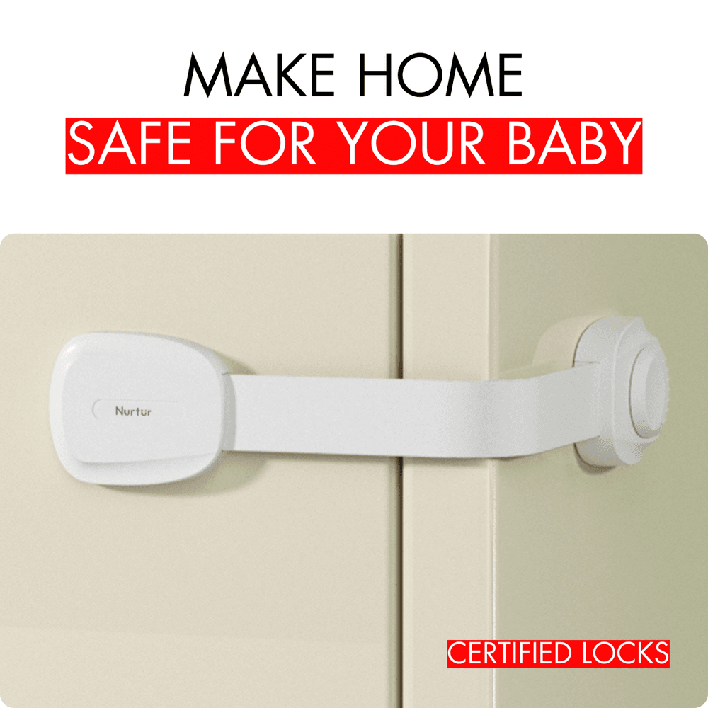 Nurtur - Multipurpose Lock - Pack Of 2 - White