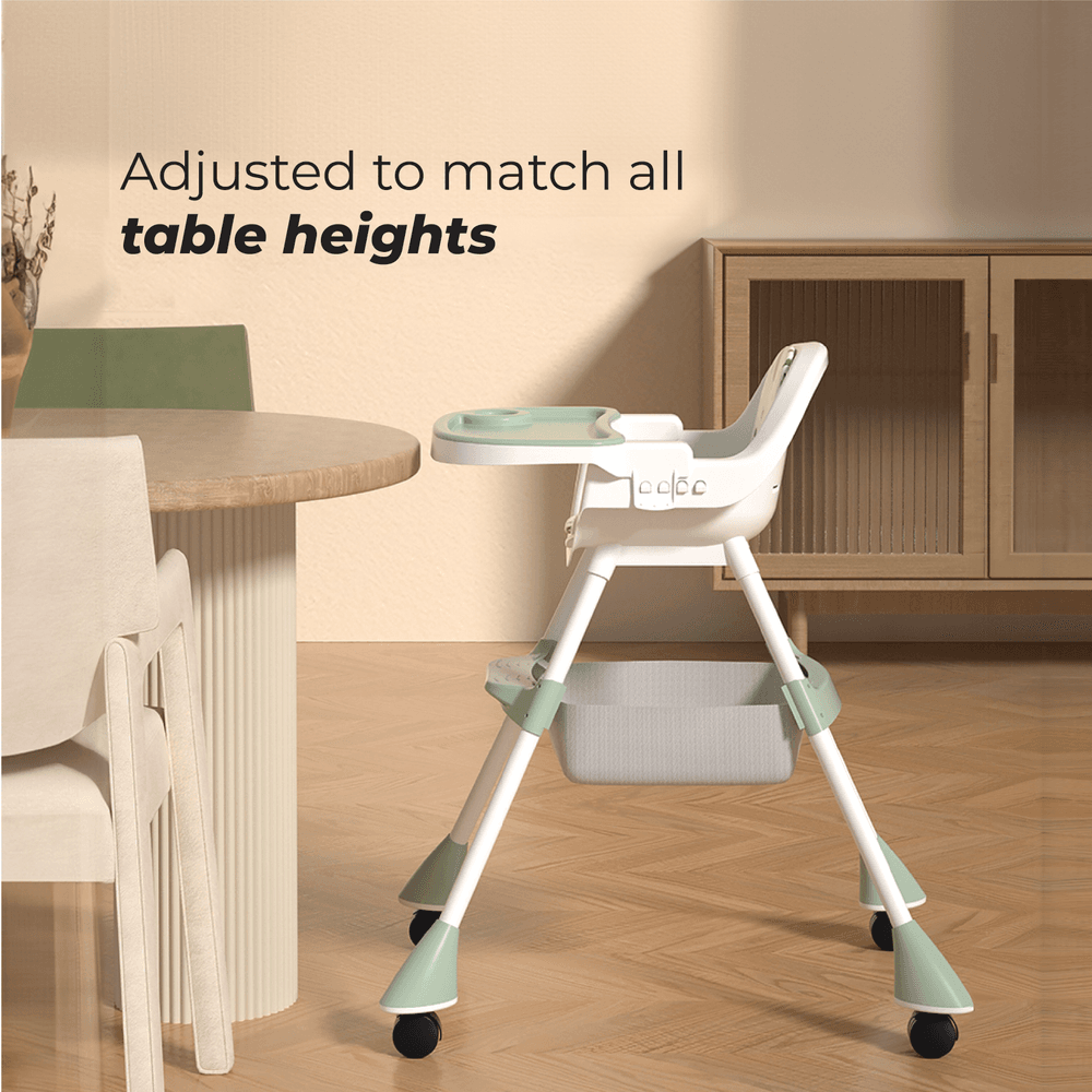 Nurtur Cozi - High Chair With Detachable Tray - Green