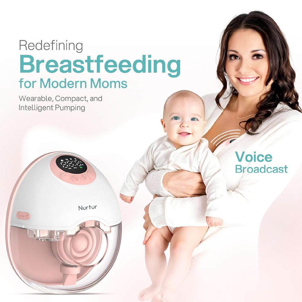 Nurtur - Double Electric Wearable Breast Pump - 150 ml