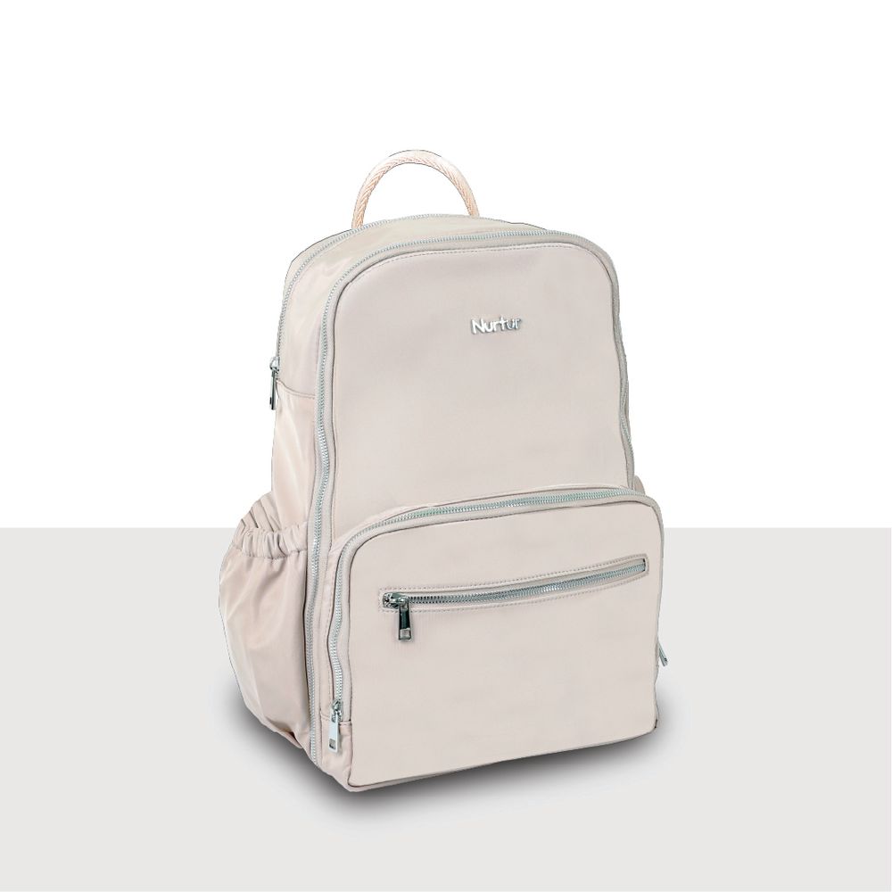 نورتشر كوزي - شنطة ظهر للحفاضات مافريك - بيج