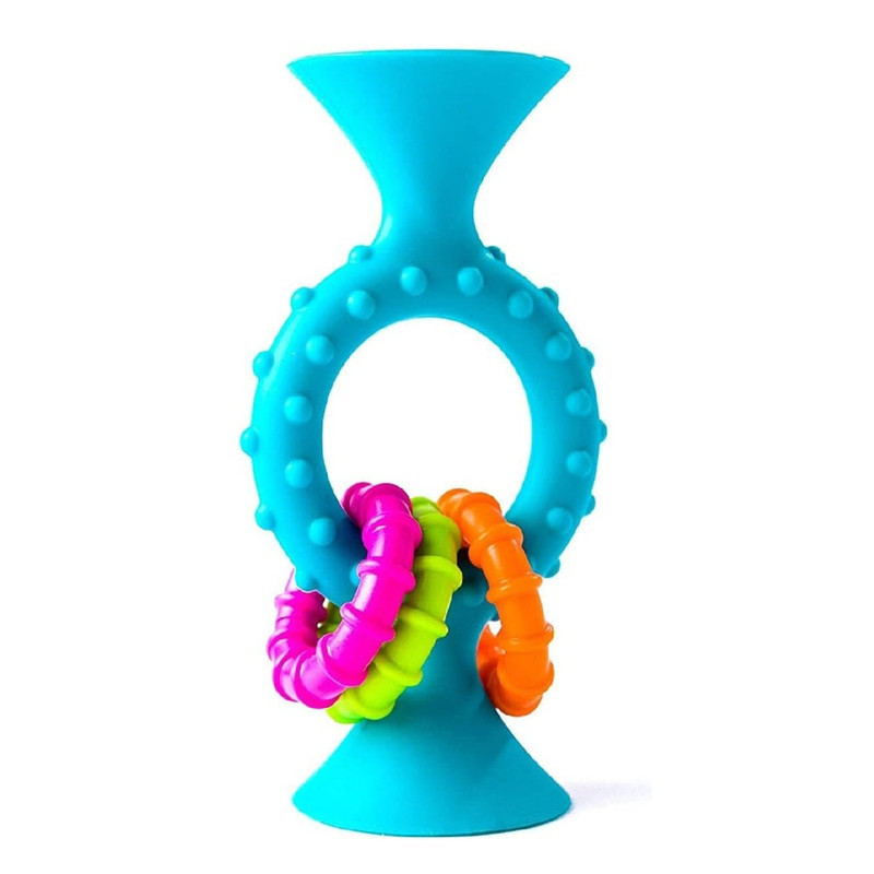 Fat Brain Toys - Pipsquigz Loops Teal Ages - 6m And Above