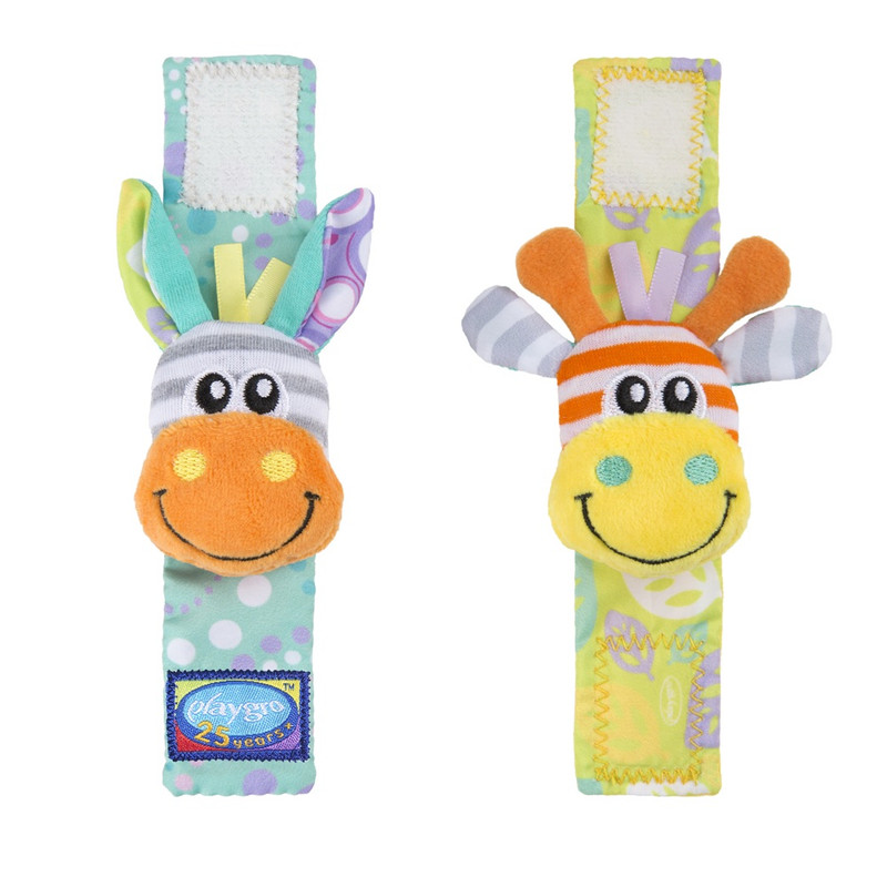 Playgro - Jungle Wrist Rattle And Foot Finder
