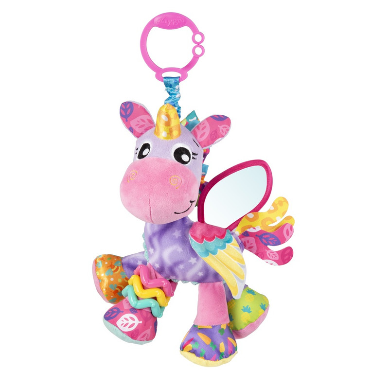 Playgro - Activity Friend Crib And Stroller Toy - Stella Unicorn