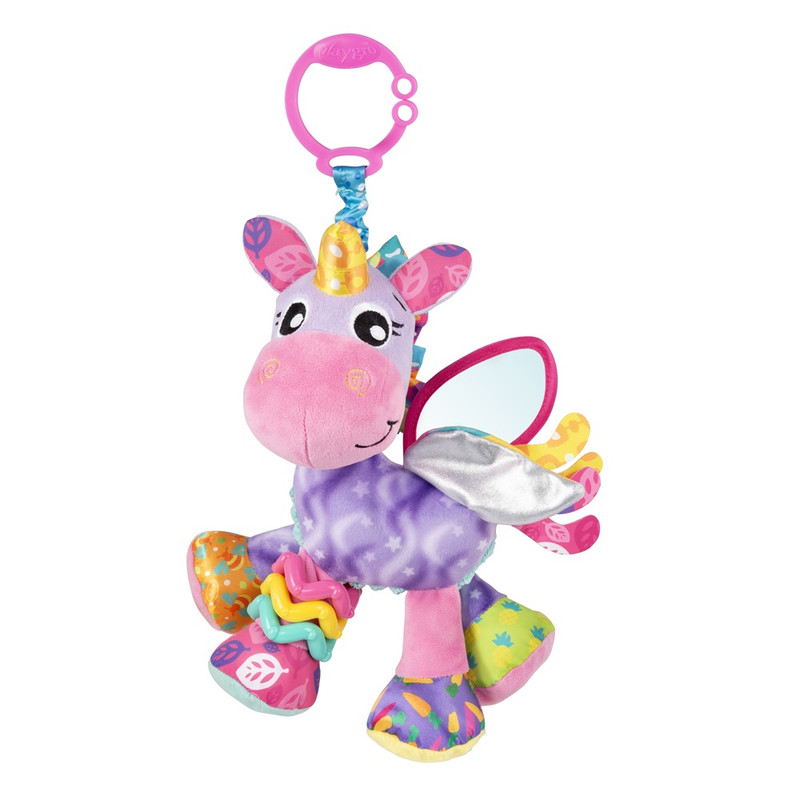 Playgro - Activity Friend Crib And Stroller Toy - Stella Unicorn