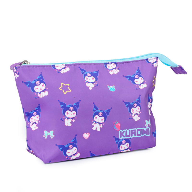 سانريو - شنطة مستحضرات تجميل كورومي - بنفسجي