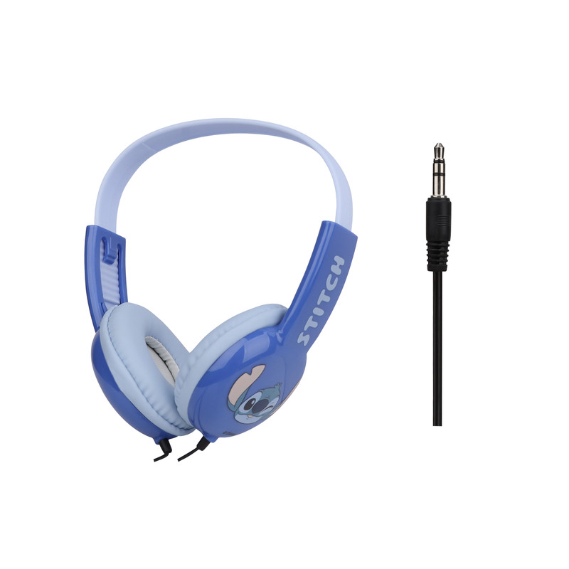 Disney - Kids' Stitch Wired Headphones - Blue