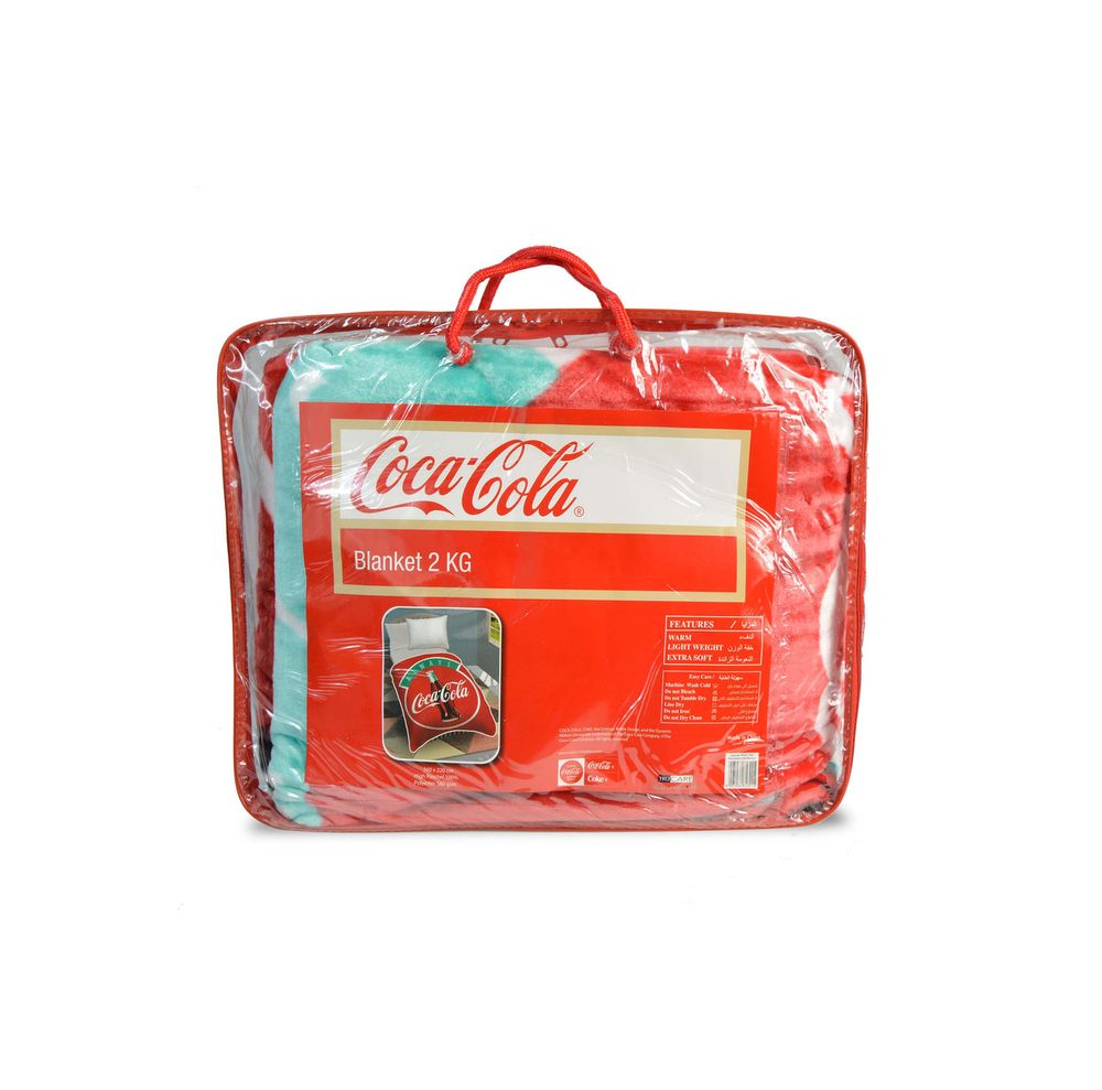 TRUCARE - Coca Cola Flannel Kids Blanket