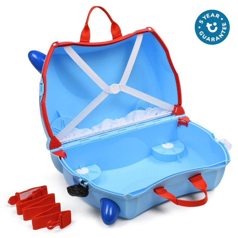 Trunki - Children's Ride-on Suitcase And Kid's Hand Luggage Terrance - Blue