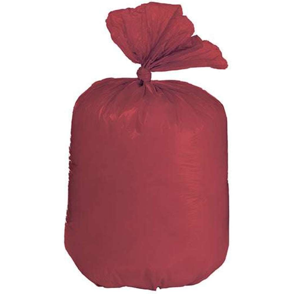 أوبي - أكياس نفايات الحيوانات الأليفة - أحمر - 75 كيسًا