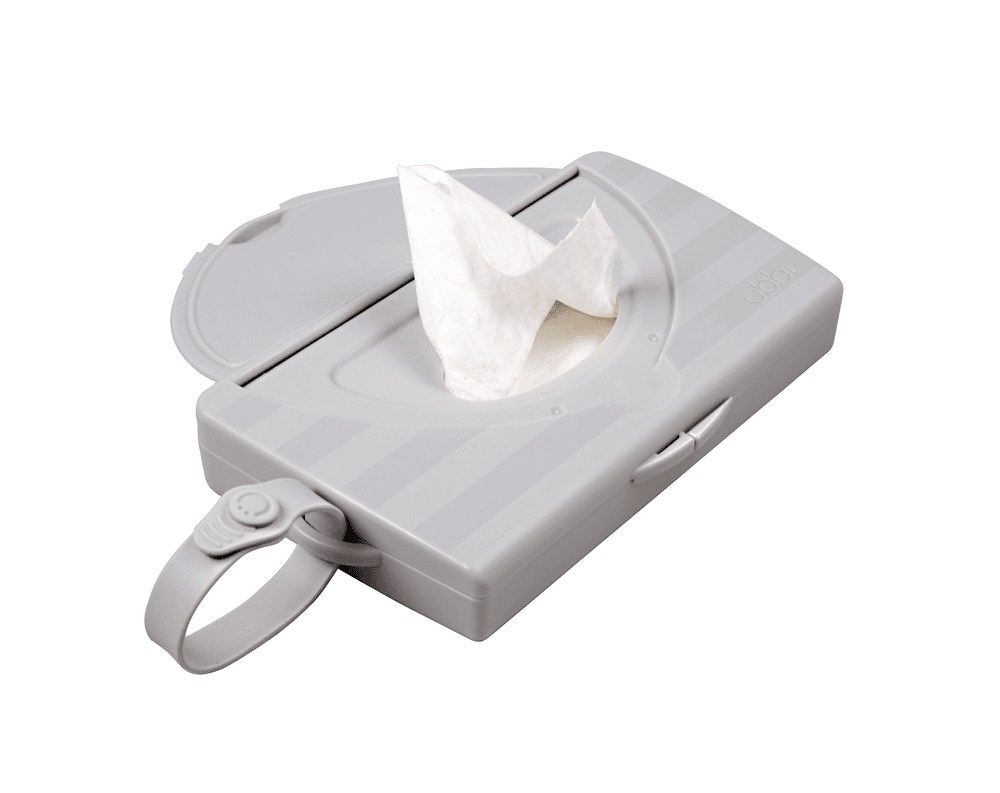 Ubbi - On-The-Go Wipes Dispenser - Grey