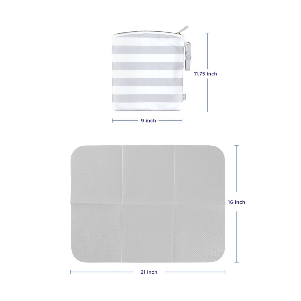 أوبي - شنطة فرشة تغيير أثناء التنقل - أخضر مريمية