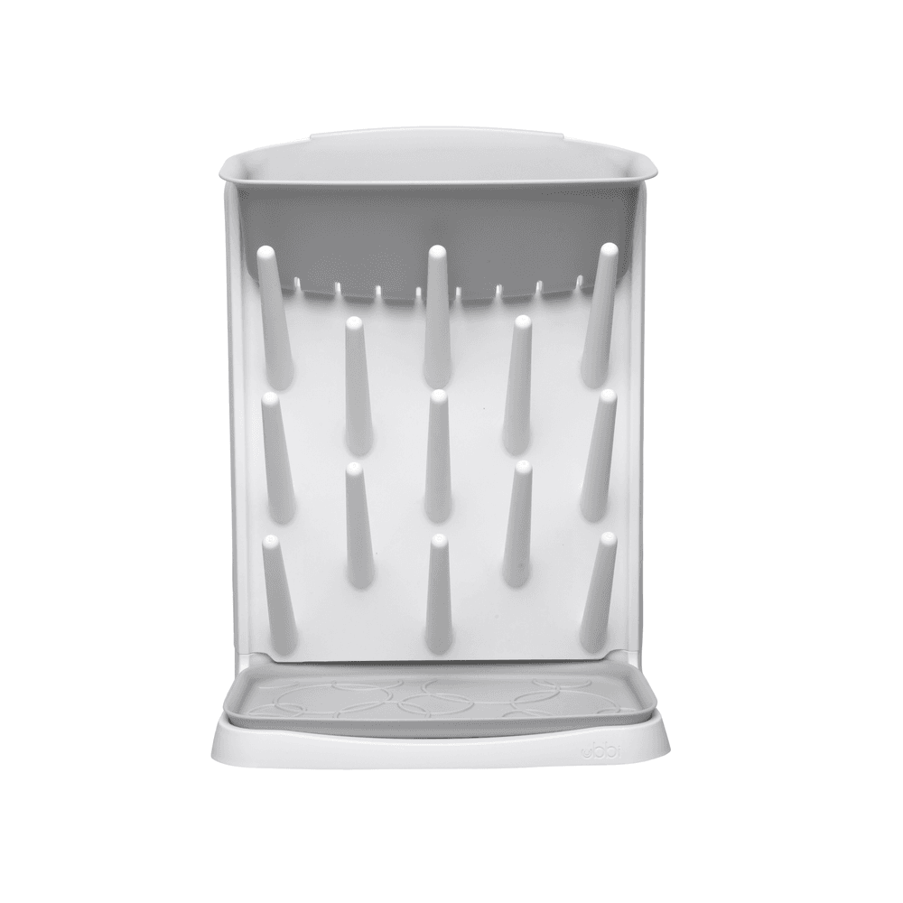 Ubbi - Vertical Bottle Drying Rack - Grey