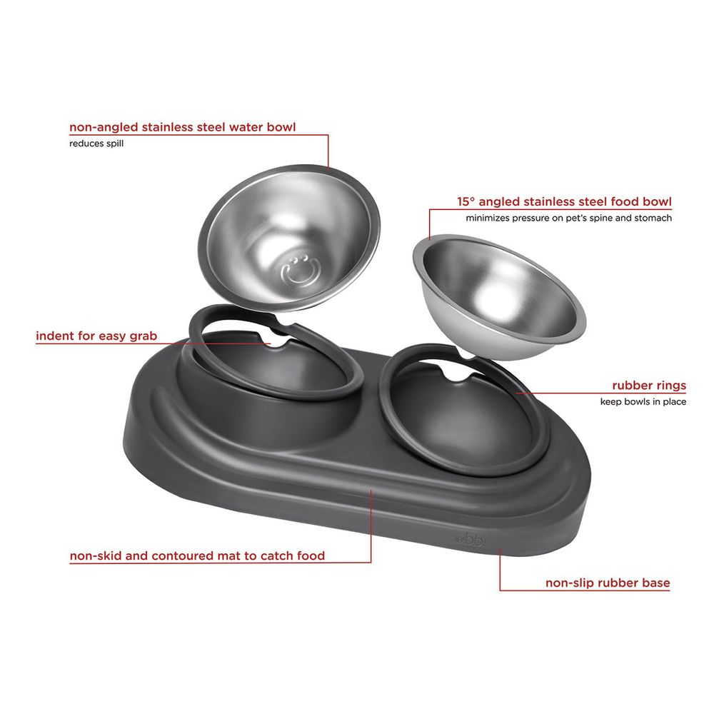 أوبي - وعاء تغذية الحيوانات الأليفة