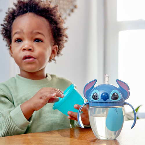 The First Years - Disney Stitch Trainer Straw Cup - 207 ml