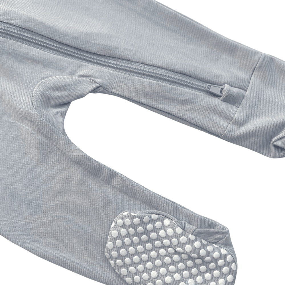 نيكست أوف كين - أفرول خيزران إيليوت بسحاب وياقة بيتر بان - رمادي