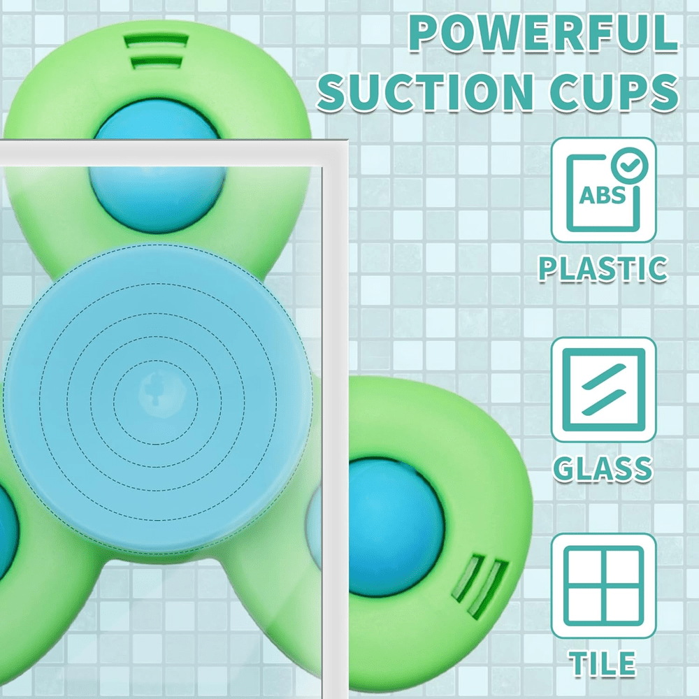 Funfiniti - Sensory Spinner Toy With Suction Cup Set - 3pcs