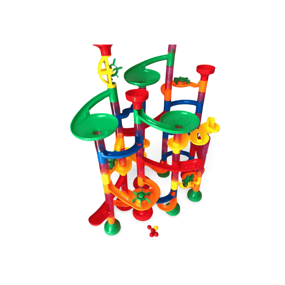 Funfiniti - Marble Run Building Toy Set - 109pcs