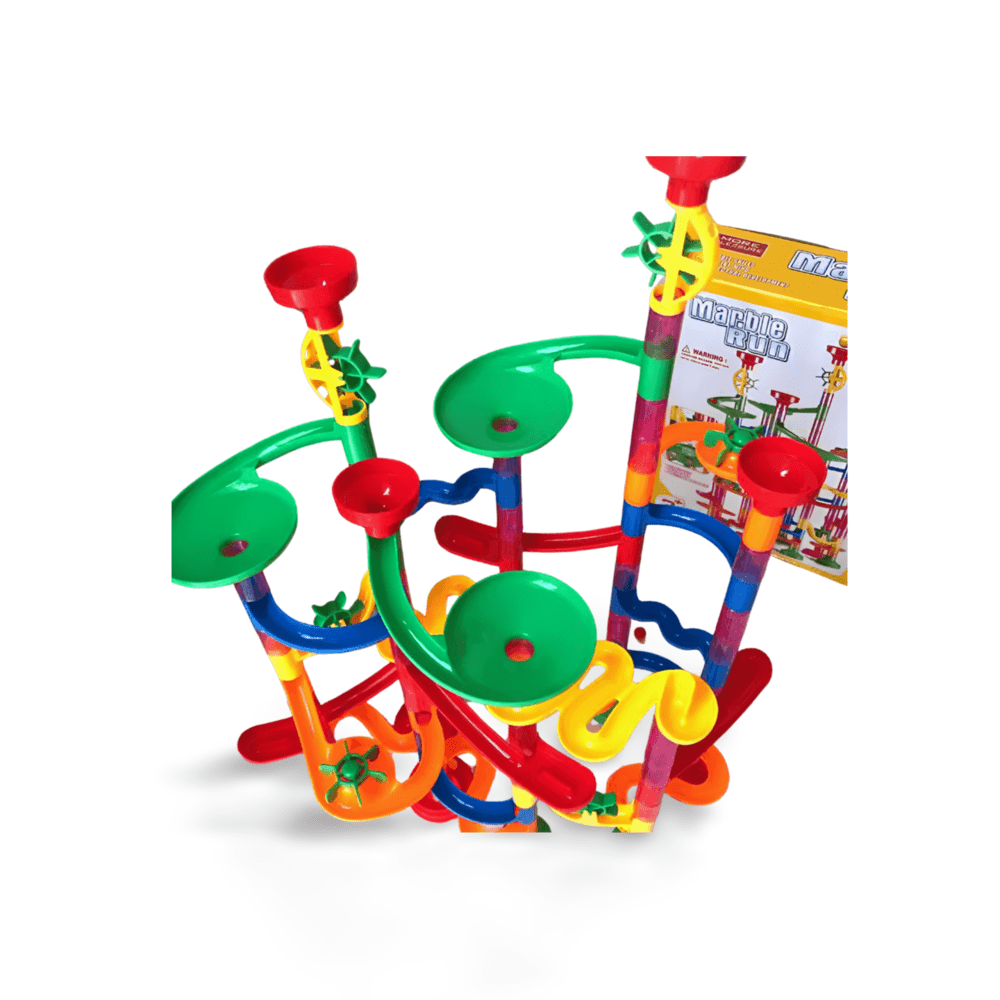 Funfiniti - Marble Run Building Toy Set - 109pcs