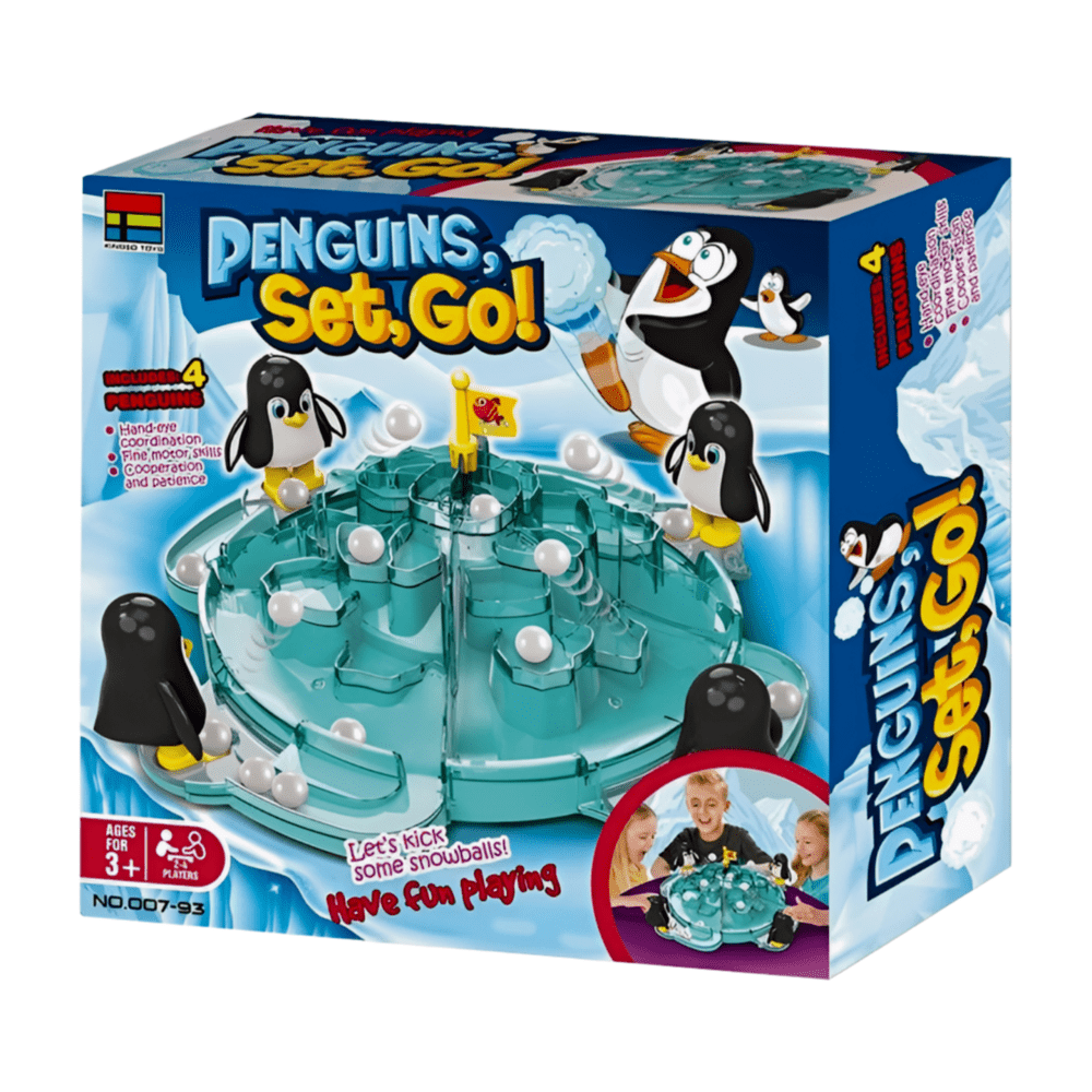فنفينيتي - لعبة Penguin Set Go