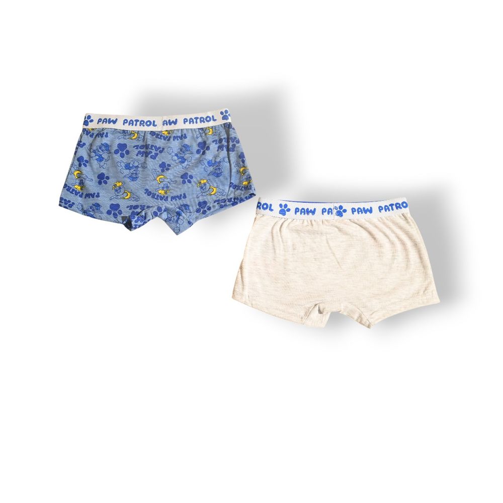 با بترول - طقم بوكسر مطبوع للأولاد - متعدد الألوان - قطعتين