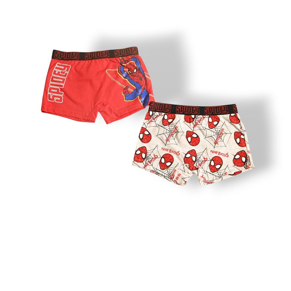 سبايدرمان - طقم بوكسر مطبوع للأولاد - متعدد الألوان - قطعتين