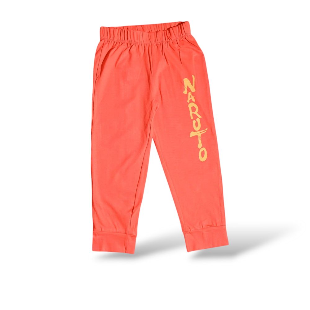 ناروتو - طقم بيجامة للأولاد بأكمام قصيرة - أزرق/أحمر