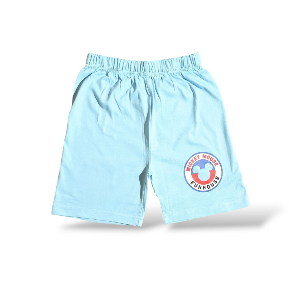 Mickey Mouse - Boys Summer Sleeveless & Short Set - Blue