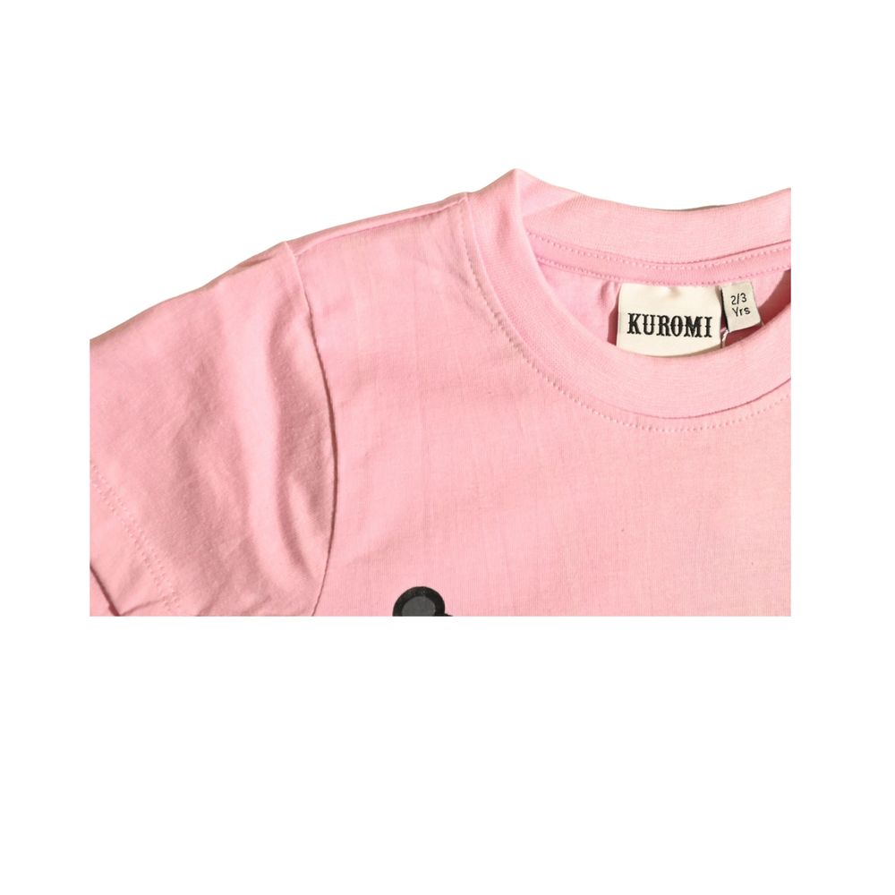 Kuromi - Girls Short Sleeve T-Shirt - Pink