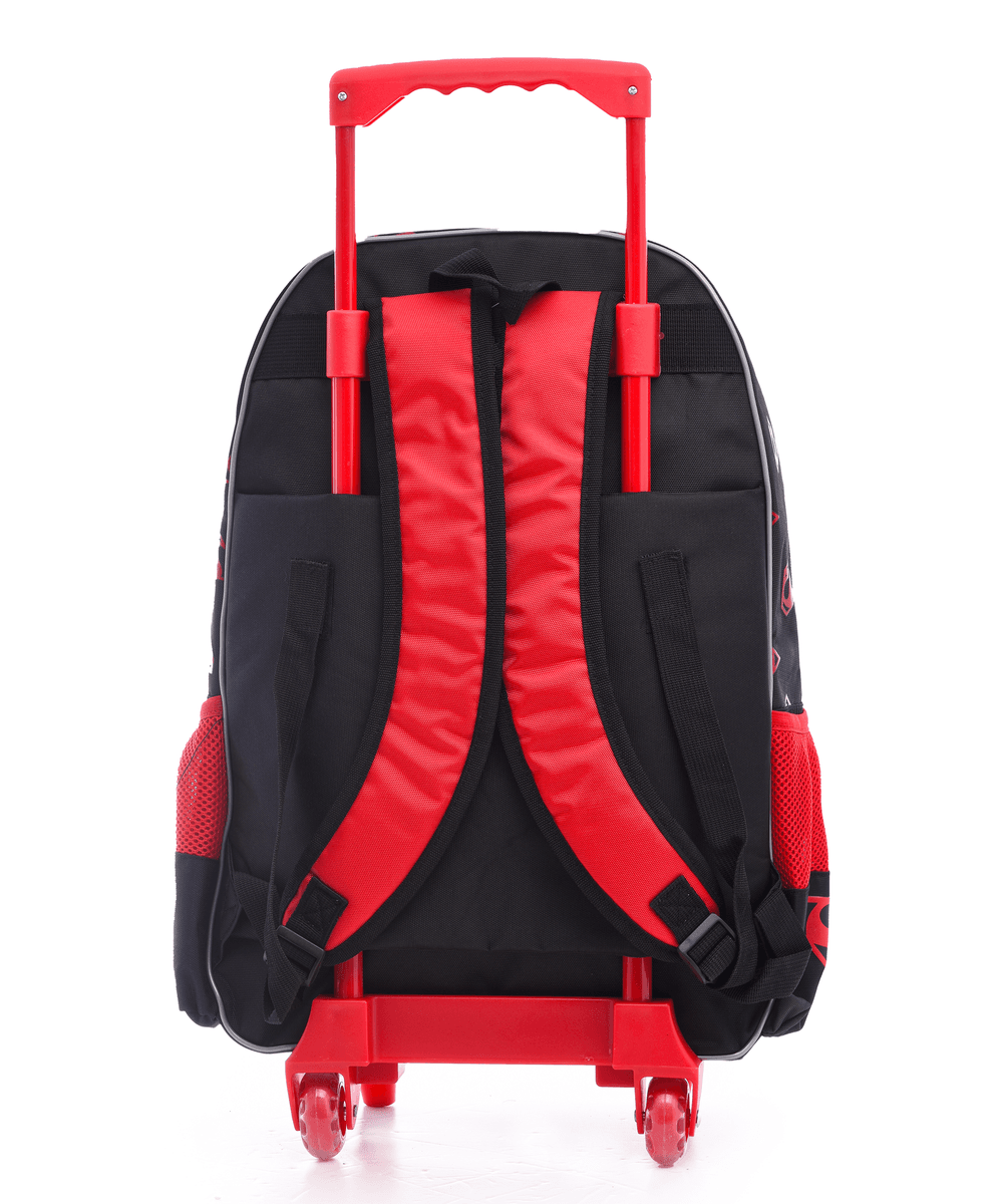 Superman - School Trolley Bag - Red - 18-Inch/46cm