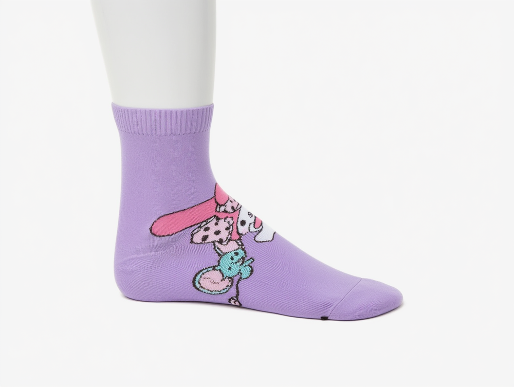 هوليوود ماجيك - طقم من 3 قطع - جوارب ماي ميلودي للبنات - متعددة الألوان