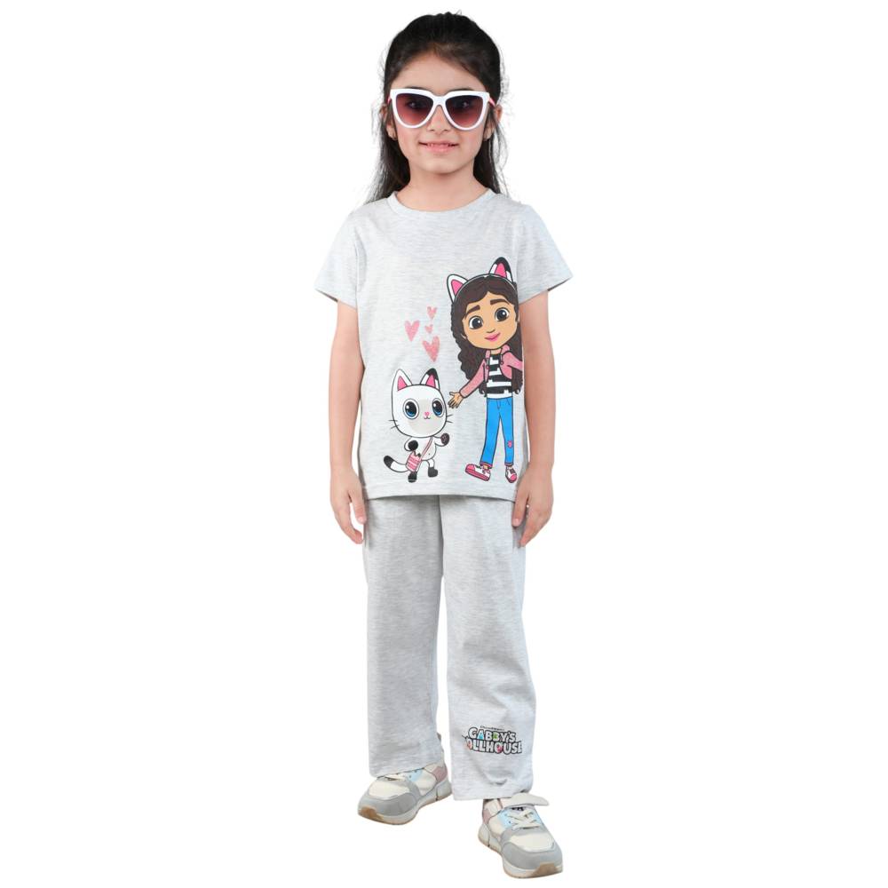 غابيز دول هاوس - طقم قطعتين - بيجامة للبنات