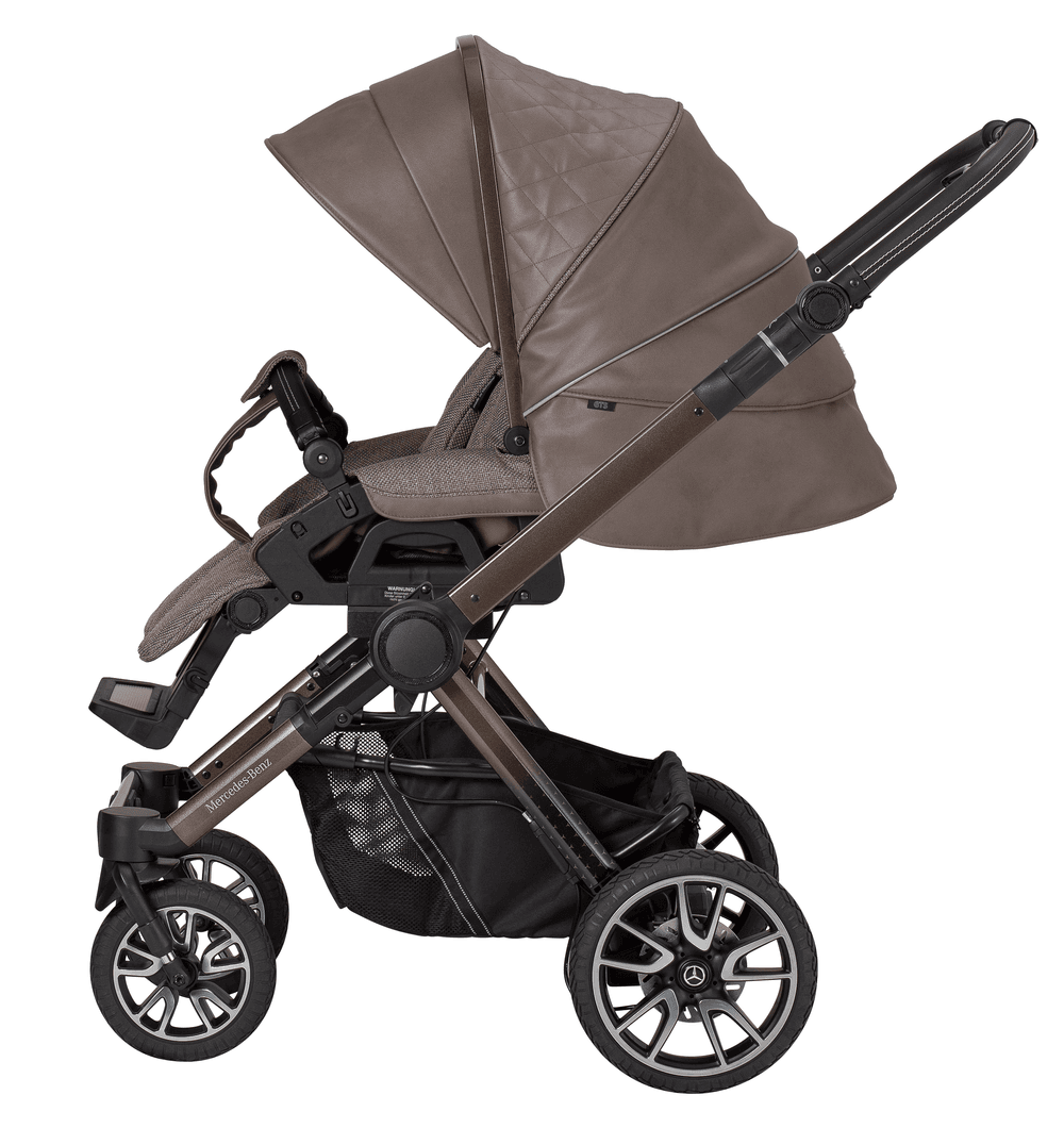 Hartan - Mercedes-Benz Avantgarde GTS Tartufo Stroller With Bag2go Bag - Brown