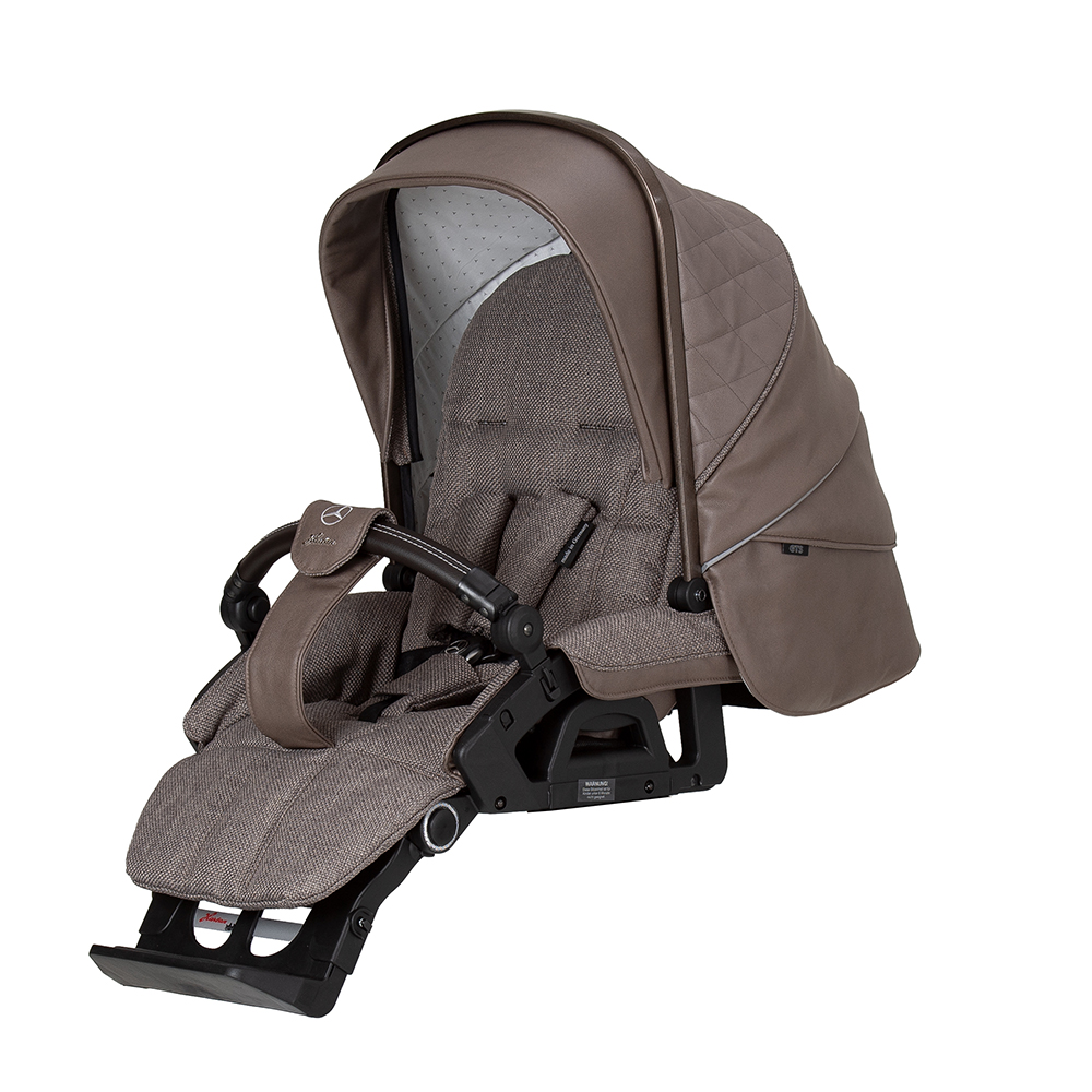 Hartan - Mercedes-Benz Avantgarde GTS Tartufo Stroller With Bag2go Bag - Brown