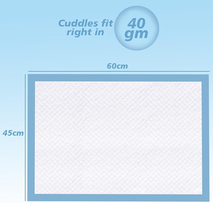 كيوت آند كادل - حصيرة غيار حفاضات للأطفال للاستعمال مرة واحدة - متعدد الألوان - عدد 120