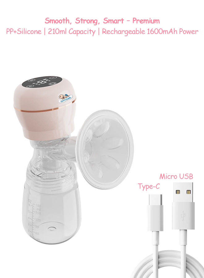 كيوت آند كدل - شفاط حليب كهربائي بشاشة عرض LED