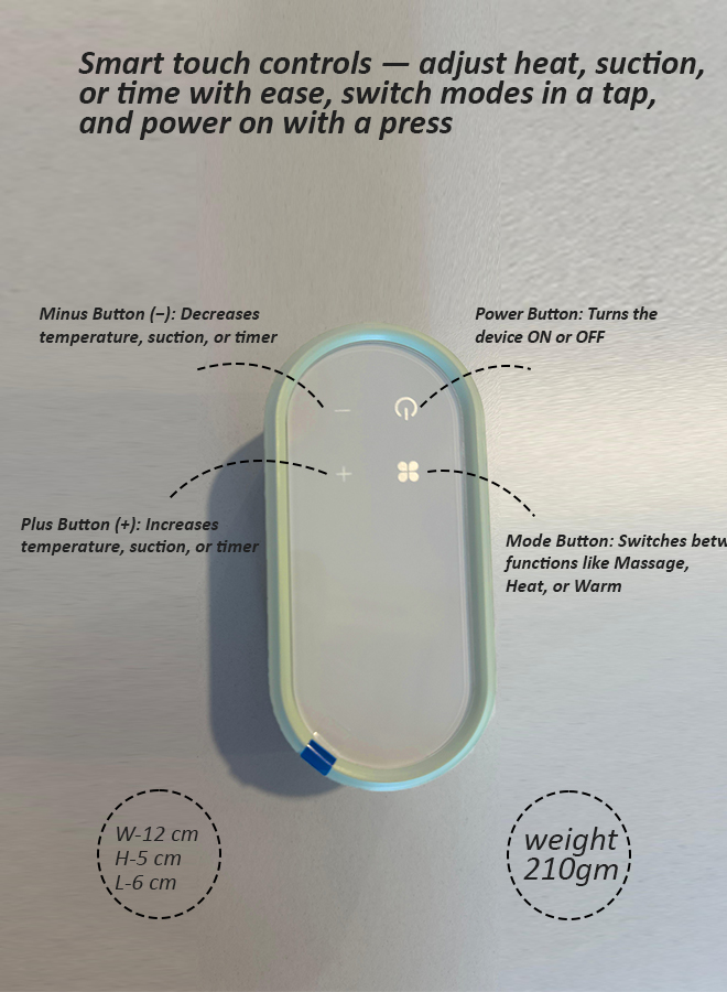 كيوت آند كدل - شفاط حليب كهربائي - أبيض
