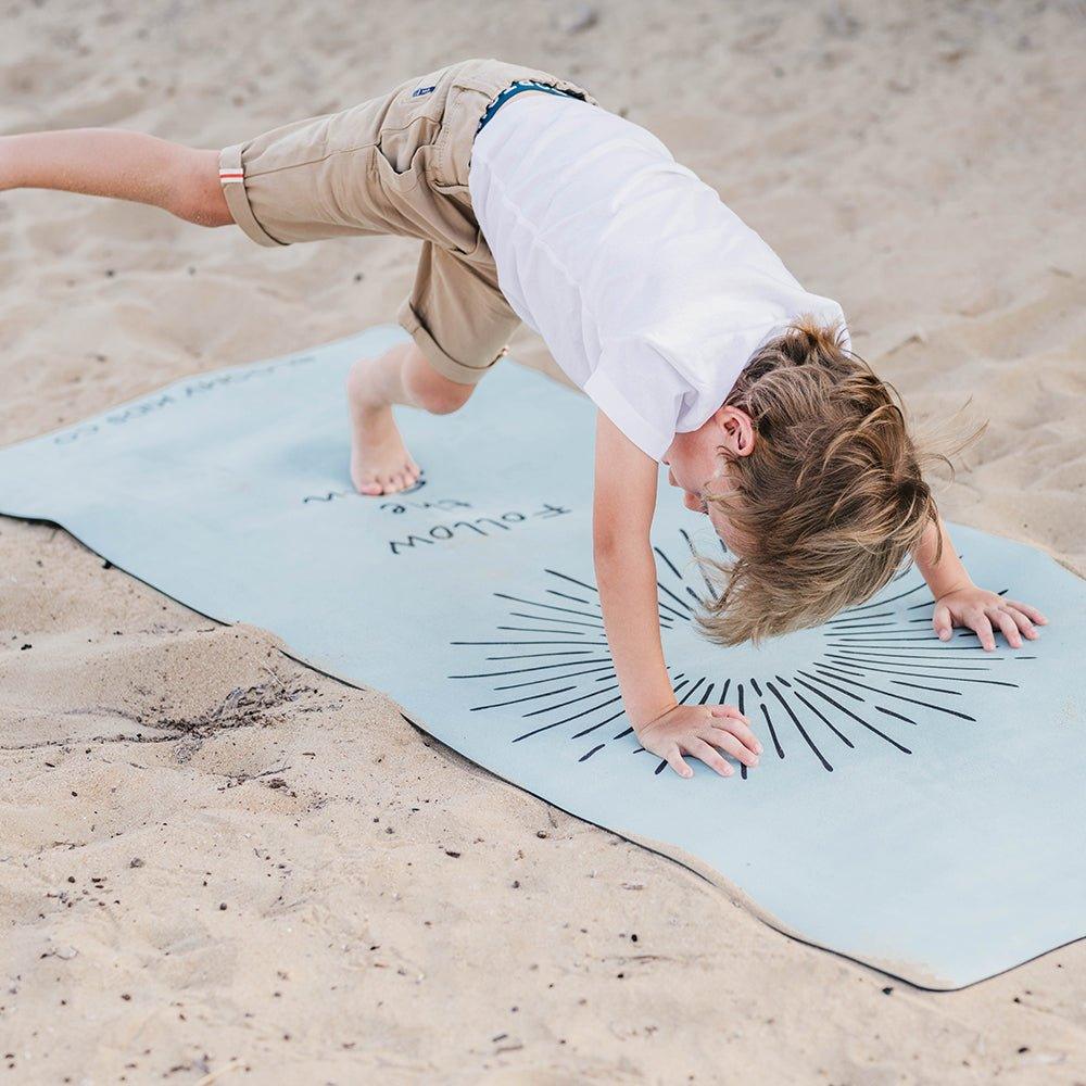 Bloomy Kids - Follow the Sun Yoga Mat - Sage Green