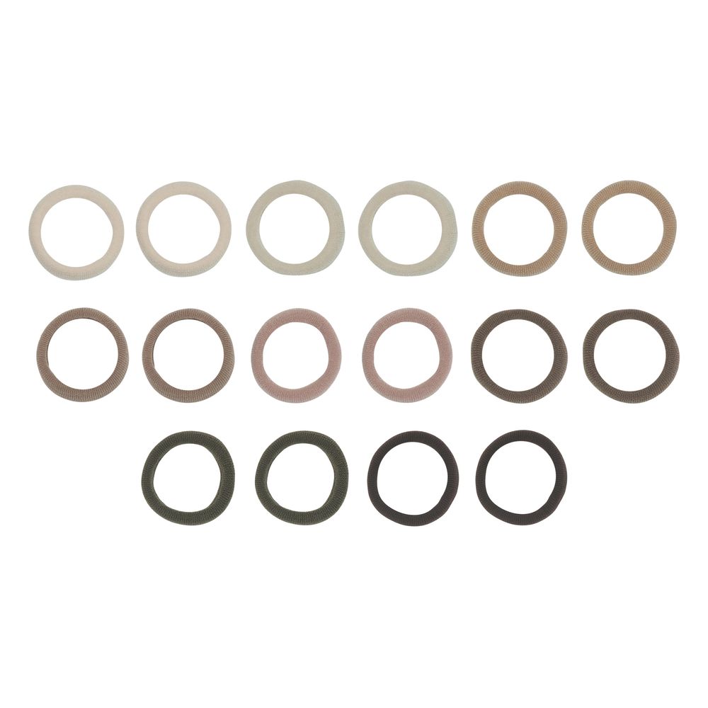 ميمي ولولا - ربطات شعر صغيرة للبنات - متعددة الألوان - 16 قطعة